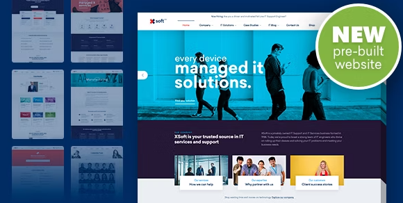 Nanosoft – WP Theme for IT Solutions and Services Company