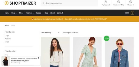 Shoptimizer 2.7.9 – Fastest WooCommerce WordPress Themes