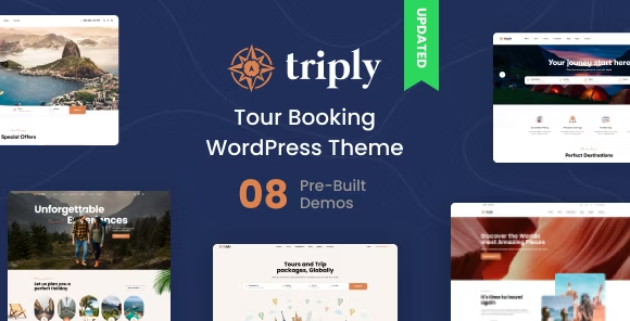 Triply – Tour Booking WordPress Theme