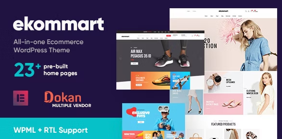 ekommart – All-in-one eCommerce WordPress Theme