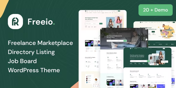 Freeio – Freelance Marketplace WordPress Theme