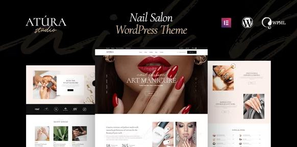 Atura – Nail & Beauty Salon WordPress Theme