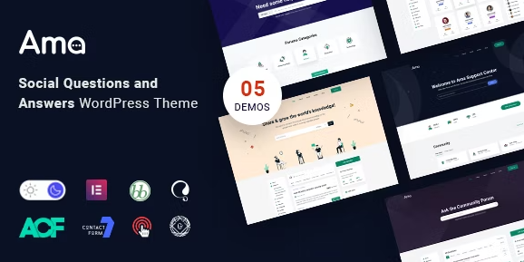 AMA – bbPress Forum WordPress Theme with Social Questions and Answers