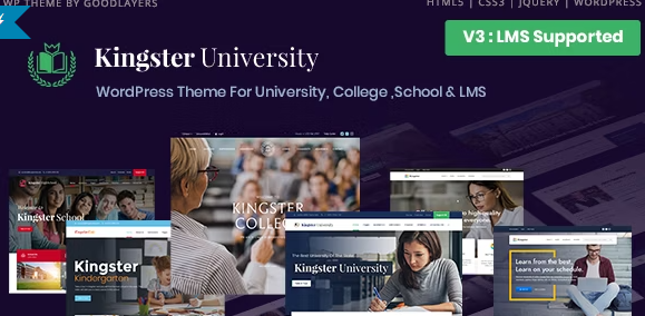 Kingster – Education, School WordPress