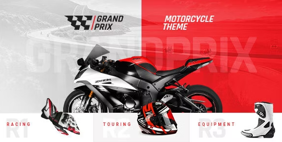 GrandPrix – Motorcycle WordPress Theme