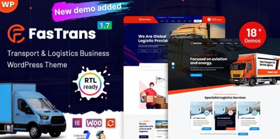 Fastrans – Logistics WordPress Theme