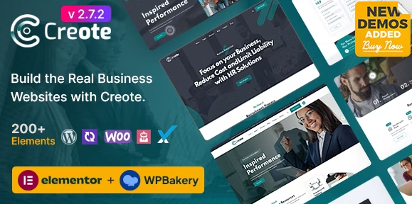 Creote – Corporate & Consulting Business WordPress Theme