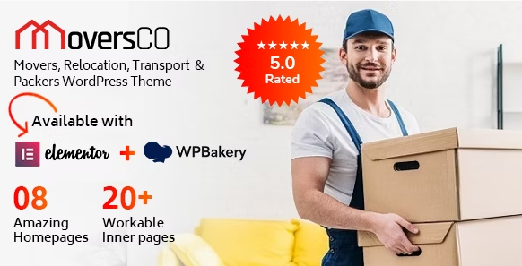 MoversCO – Movers & Packers WordPress Theme