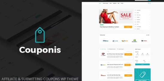 Couponis – Affiliate & Submitting Coupons WordPress Theme