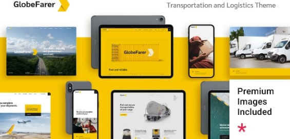 GlobeFarer – Transportation and Logistics Theme