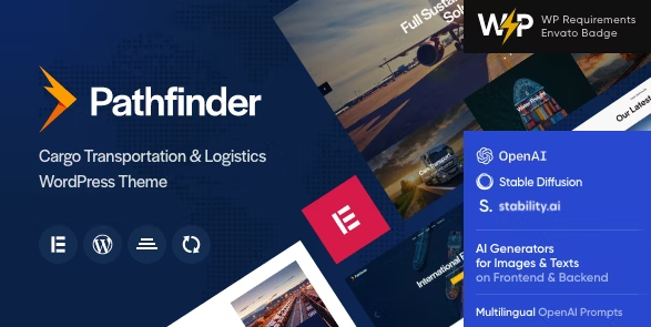 Pathfinder – Transportation & Logistics WordPress Theme