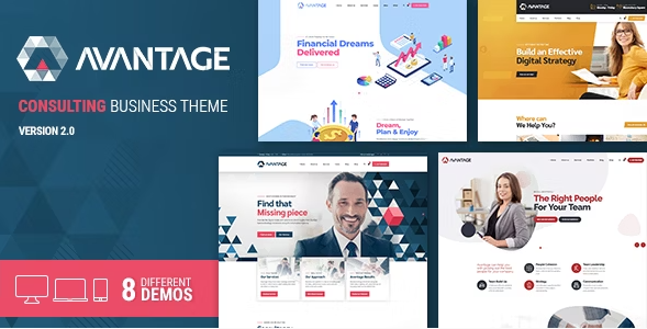 Avantage – Business Consulting WordPress Theme