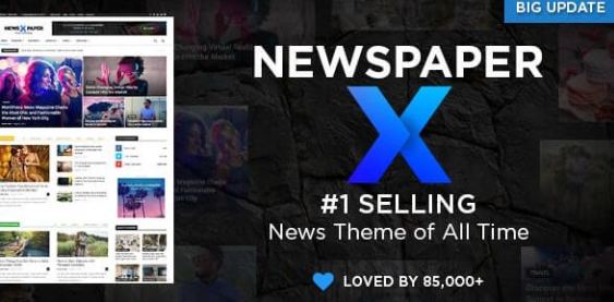 Newspaper – News & WooCommerce WordPress Theme