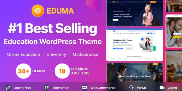 Eduma – Education WordPress Theme