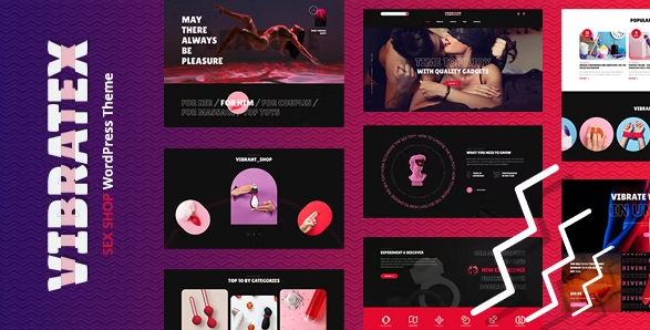 Vibratex – Adult Toys Shop WordPress Theme