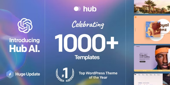 Hub – Responsive Multi-Purpose WordPress Theme