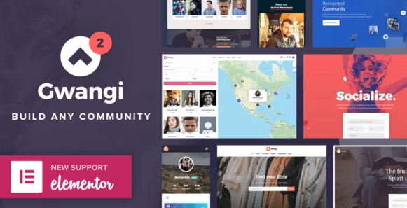 Gwangi – PRO Multi-Purpose Membership, Social Network & BuddyPress Community Theme