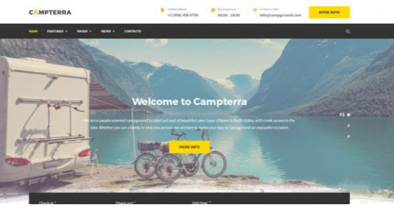 Campterra 1.5.4 – MOTOPRESS – Camping WordPress Theme