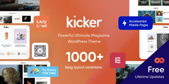 Kicker – Blog Magazine Theme