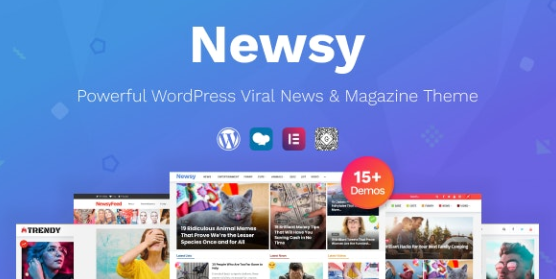 Newsy – Viral News & Magazine WordPress Theme