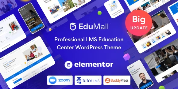 EduMall – Professional LMS Education Center WordPress Theme